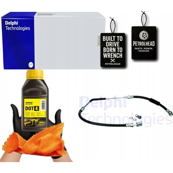 Brzdová hadice BRZDOVÁ HADICE FLEXIBILNÍ ZADNÍ P LAND ROVER RANGE #Petrolhead Pro+ Kit15