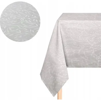 ubrus UBRUS NA STŮL 85x85 VELIKONOČNÍ SVĚTLÝ VĚTVIČKY KRÉMOVÝ DEKORAČNÍ SVÁTKY