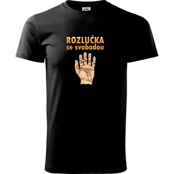 Rozlučka se svobodou pivo - Triko extra velké (5-8XL) - 7XL ( Černá )