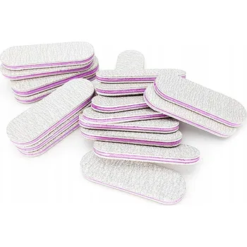 LEŠTIČKA NA NEHTY ROVNÁ MINI OBOUSTRANNÁ 100/180 MALÝ PILNÍK 20 KUSŮ