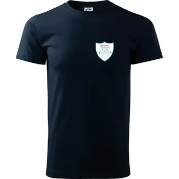 Pánské tričko Zoubek na prsu - zubní pasta - Triko extra velké (5-8XL) - 6XL ( Námořní modrá (téměř černá) )