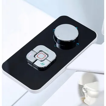 Bidet obdélníkový - Bidetová nástavba DVOJITÉ TRYSKY Japonská toaleta Bidet