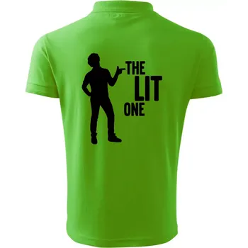 Pánská košile Bachelor party - The lit one - Polokošile pánská Pique Polo 203 - 4XL ( Apple Green )