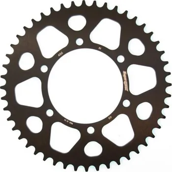 Řetězová sada pro motocykl Hliníková řetězová rozeta SUPERSPROX RAL-486:48-BLK černý 48 zubů, 520