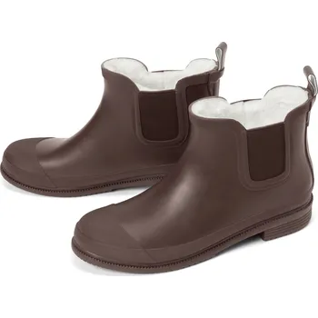 Dámská zimní obuv 707209 - Tchibo - Dětské boty do deště chelsea - pro ženy - vel. 40-41 - barva: hnědá