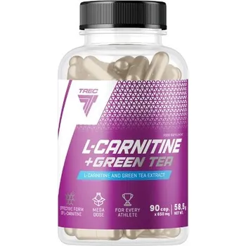 Spalovač tuku Trec L-Carnitine + Green Tea 90 kapslí po expiraci