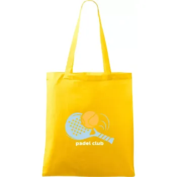 Padel club - Taška bavlněná - 42 x 38 cm ( Žlutá )
