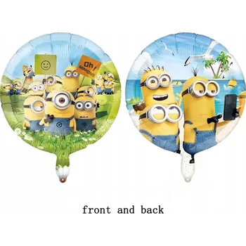 Balónek Fóliový balónek s Mimoni - Oboustranný 18" (45 cm)