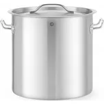 Vysoká nádoba na dušení - s víkem, HENDI, Budget Line, 21L, ⌀300x(H)300mm