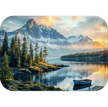 Koupelnová předložka KOUPELNOVÁ PŘEDLOŽKA MĚKKÁ 60X40 STYLOWA MATA PRYSZNIC ANTYPOŚLIZGOWA VZOR