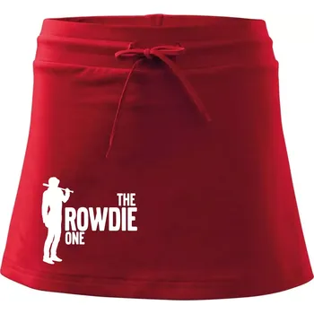 Dámská sukně Bachelor party - The rowdie one - Sportovní sukně - two in one - XL ( Červená )