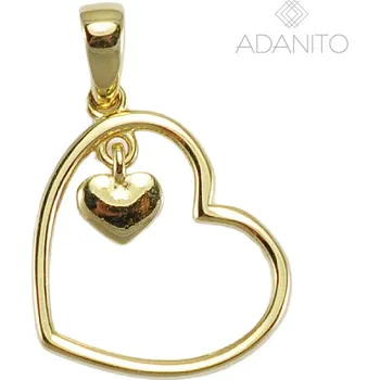 Přívěsek ADANITO BRP1245G Zlatá