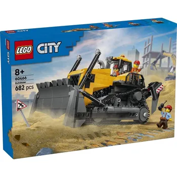 Hračka LEGO CITY Žlutý buldozer 60466 STAVEBNICE | 30887