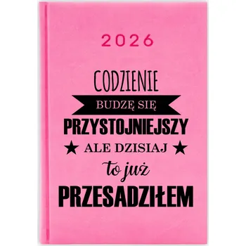 Kalendář Knižkový kalendář pro učitele 2026 A5, růžový