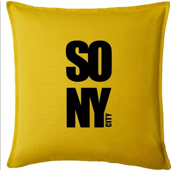 Polštář SO NY city - Polštář 50x50 - 50x50 - Pouze potah ( Žlutá )