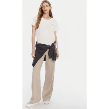 Dámské tričko Roxy T-Shirt ERJZT05731-WBK0 Bílá Regular Fit L