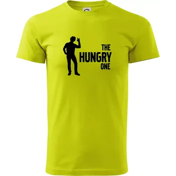 Pánské tričko Bachelor party - The hungry one - Klasické pánské triko vyšší gramáže - 2XL ( Limetková )
