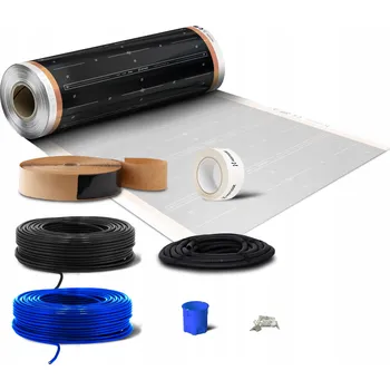 Topná rohož Fólie bez termostatu Hornisse pro podlahové vytápění sada 12 m2