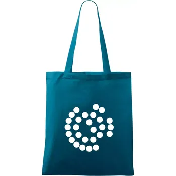 SpaceX Super Heavy Raptor 2 - Taška bavlněná - 42 x 38 cm ( Petrolejová )