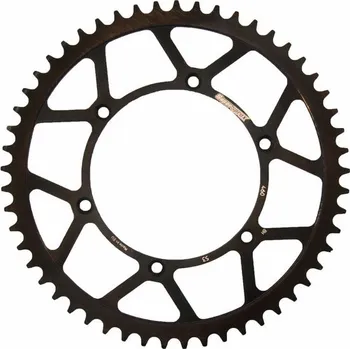 Řetězová sada pro motocykl SUPERSPROX Řetězová rozeta SUPERSPROX RFE-460:53-BLK černý 53 zubů, 520