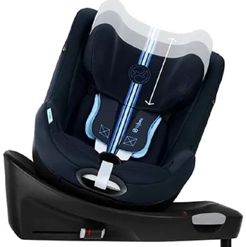 Autosedačka Autosedačka Cybex Sirona Gi Plus 0-18 kg modrá ISOFIX