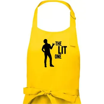 Kuchyňská zástěra Bachelor party - The lit one - Pánská zástěra na vaření - Univerzální velikost ( Žlutá )