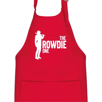 Kuchyňská zástěra Bachelor party - The rowdie one - Dětská zástěra na vaření - Univerzální velikost ( Červená )