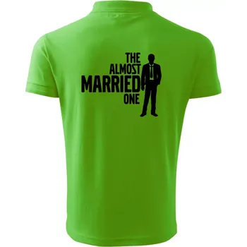 Pánská košile Bachelor party - The almost married one - Polokošile pánská Pique Polo 203 - 3XL ( Apple Green )