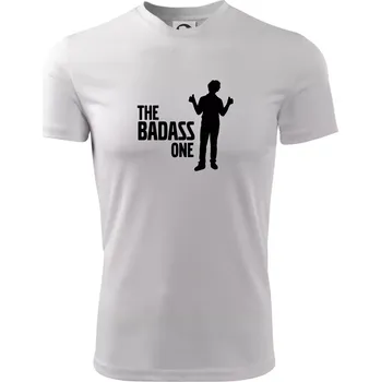 Pánské tričko Bachelor party - The badass one - Pánské triko Fantasy sportovní (dresovina) - 3XL ( Bílá )