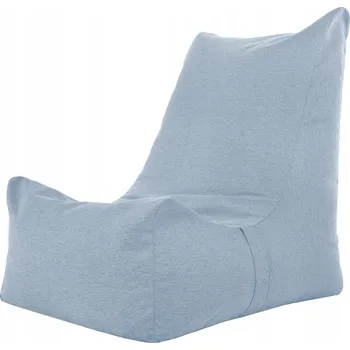 Křeslo Zahradní křeslo k sezení taburet ZERRA STŘÍBRNÝ