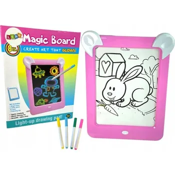 Magnetická kreslící tabulka Magická Svítící Tabulka na Kreslení