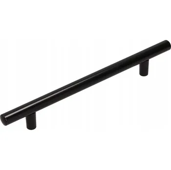 Nábytkové kování Nábytková úchytka Reling Gamet RE10-160 - černá matná