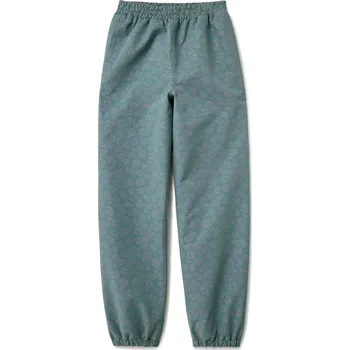 701802 - Tchibo - Dětské kalhoty do deště s reflexními prvky - pro ženy - vel. 170/176 - barva: zelená/s potiskem