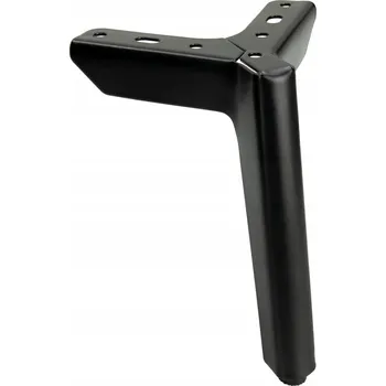 Stolová podnož Nábytková noha Kotva Loft - Elegance 15 cm, Černá