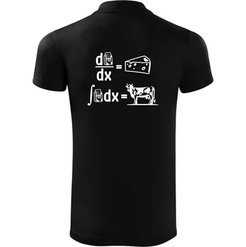 Pánská košile Matematika mléko - Polokošile Victory sportovní (dresovina) - 3XL ( Černá )