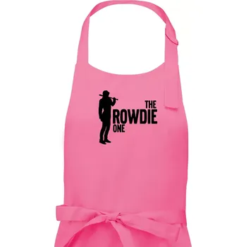 Kuchyňská zástěra Bachelor party - The rowdie one - Pánská zástěra na vaření - Univerzální velikost ( Růžová )
