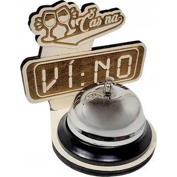 Obraz Stolní zvonek Čas na víno CZ/SK