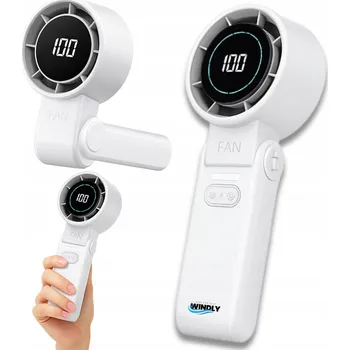 Domácí ventilátor Mini ventilátor Yifeng Mini Wentylator Wiatrak Klimatyzator Ręczny bílý