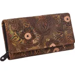 Velká kožená peněženka MERCUCIO tmavěhnědá 4511835