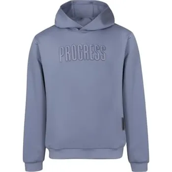 Pánská mikina PROMINENT pánská mikina s kapucí šedo-modrá XXL