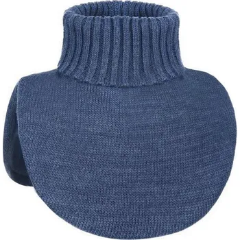 Šála Dětský nákrčník pletený - 3 modrá jeans