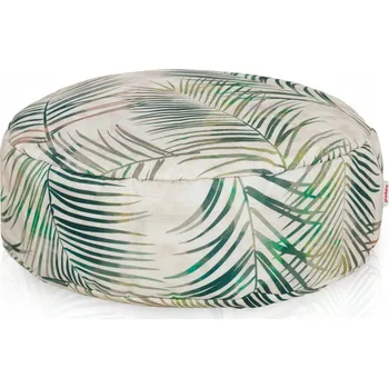 Taburet Zahradní podnožka NYLON dekorativní taburet MODRÁ