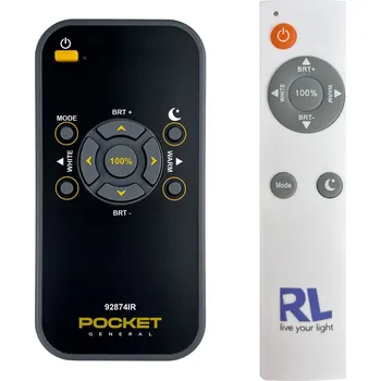 Dálkový ovladač REALITY LEUCHTEN 92874IR, Kato, Achat, Pegasus, Mizar, Bilbo, Frodo, Sunflower - dálkový ovladač duplikát