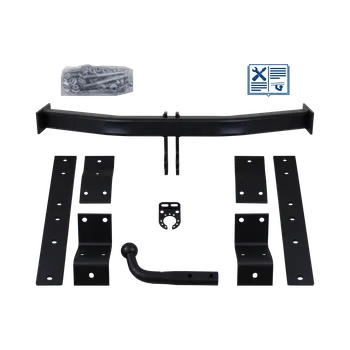 Tažné zařízení Brink tažné zařízení pevné včetně TowTec elektropřípojky 7pólové typová - HYUNDAI H-1 Cargo