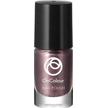 Lak na nehty Oriflame Lak na nehty OnColour - Shimmery Mulberry 5 ml