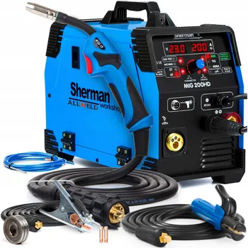 Svářečka Svářečka MIG/MAG, MMA, TIG Sherman 30-200 A 230 V