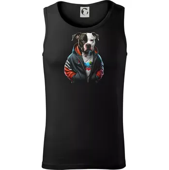 Staford v mikině - Tílko pánské Core - 2XL ( Černá )