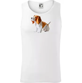 Bígl slepený z papíru - Tílko pánské Core - XL ( Bílá )