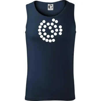 SpaceX Super Heavy Raptor 2 - Tílko pánské Core - M ( Námořní modrá (velmi tmavá - téměř černá) )