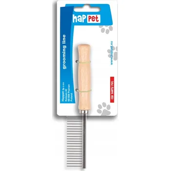 Kartáč pro zvířata Řídký hřeben Happet pro psy a kočky GS05
